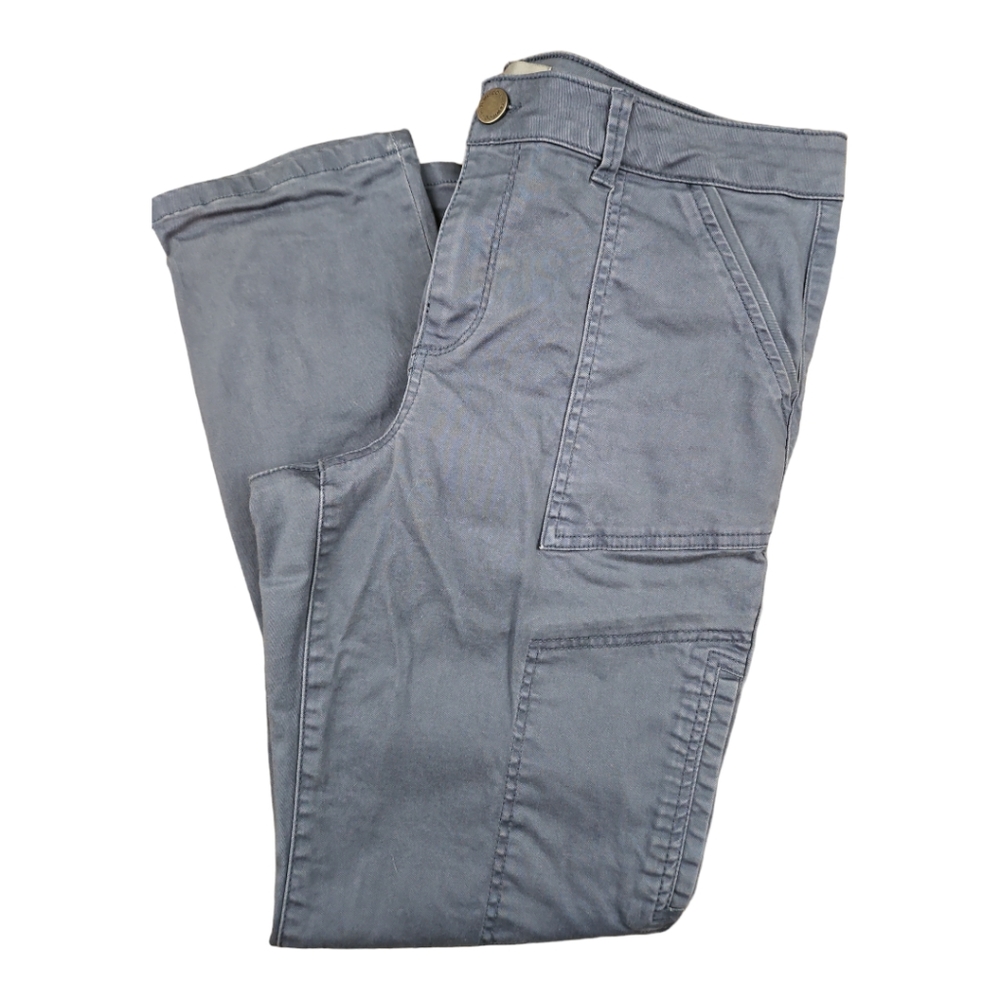 Wit & Wisdom Gray Slim Fit Cargo Pants Size 14 - Picture 2 of 6